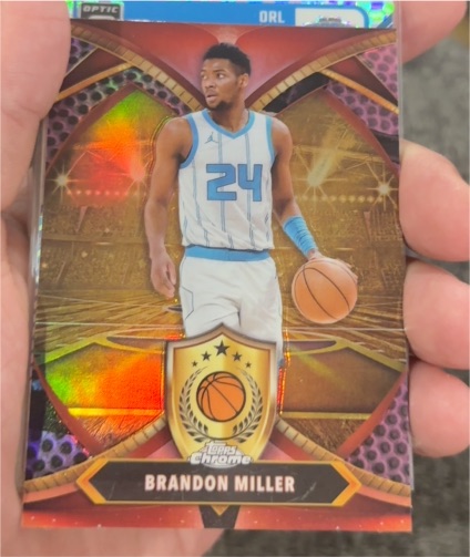 2024-25 Topps Chrome #BOD-14 Brandon Miller — front