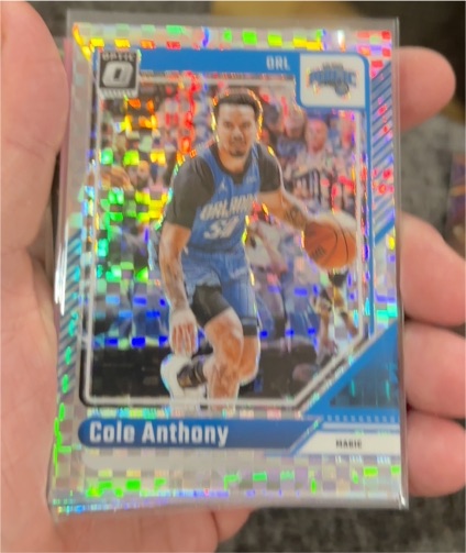 2024-25 Panini Donruss Optic #95 Cole Anthony — front