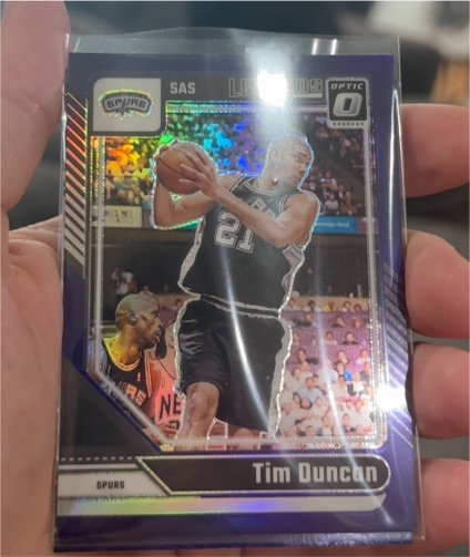2024-25 Panini Donruss Optic #248 Tim Duncan — front