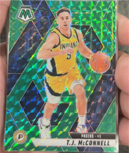 2024-25 Panini Mosaic #129 T.J. McConnell — front
