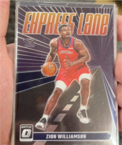 2023-24 Panini Donruss Optic #11 Zion Williamson Express Lane — front