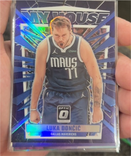 2023-24 Donruss Optic #1 Luka Dončić My House — front