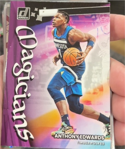 2022-23 Panini Donruss #10 Anthony Edwards Magicians — front
