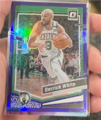 2023-24 Panini Donruss Optic #10 Derrick White — front