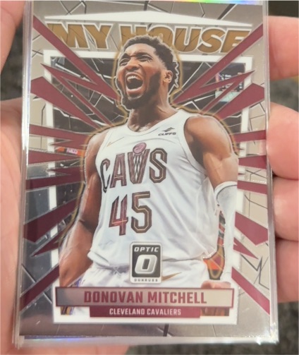 2023-24 Donruss Optic #13 Donovan Mitchell My House — front