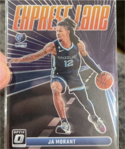 2023-24 Donruss Optic #17 Ja Morant Express Lane — front