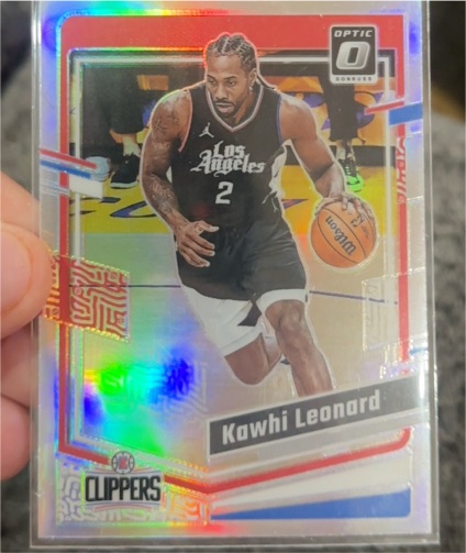 2023-24 Panini Donruss Optic #95 Kawhi Leonard — front