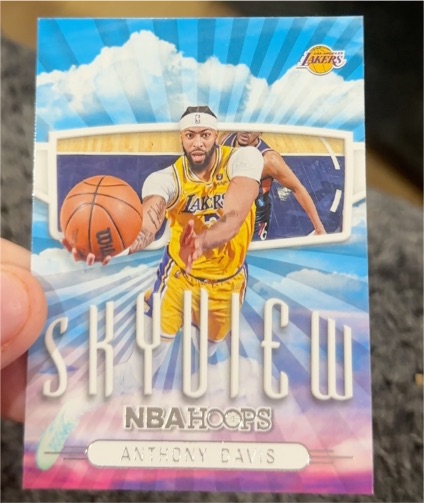 2022-23 Panini NBA Hoops Skyview #23 Anthony Davis — front