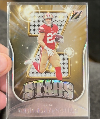 2023 Panini Zenith Z-Stars #16 Christian McCaffrey — front