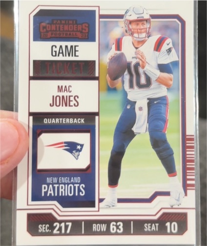 2023 Panini Contenders #69 Mac Jones — front