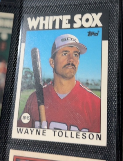 1986 Topps Traded #115T Wayne Tolleson — front