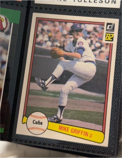 1982 Donruss #533 Mike Griffin — front