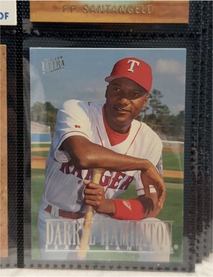 1995 Fleer Ultra #420 Darryl Hamilton — front