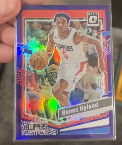 2023-24 Panini Donruss Optic #50 Bones Hyland — front