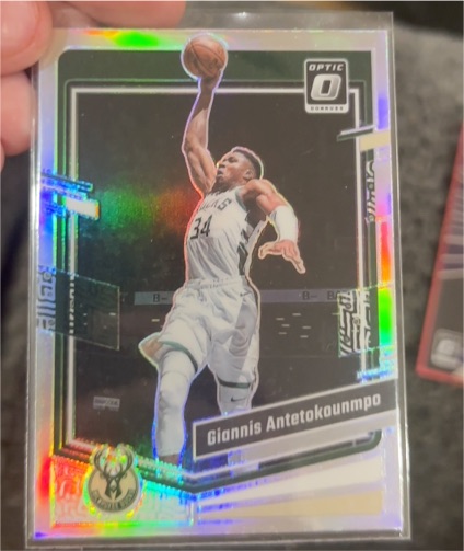 2023-24 Panini Donruss Optic #53 Giannis Antetokounmpo — front