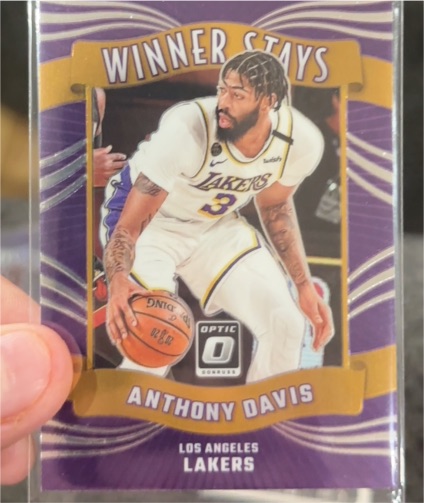 2023-24 Panini Donruss Optic #19 Anthony Davis Winner Stays — front