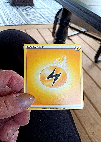 2020 Pokémon Basic Lightning Energy — front