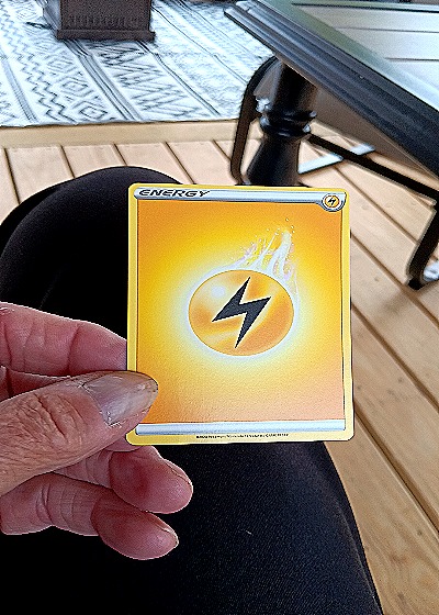 2020 Pokémon Lightning Energy — front