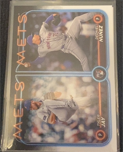 2024 Topps Update #US82 Dedniel Nunez / Tyler Jay — front