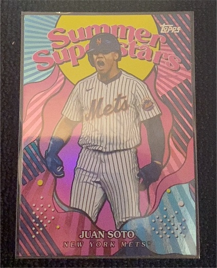 2025 Topps Series 2 #SS-29 Juan Soto Summer Superstars — front