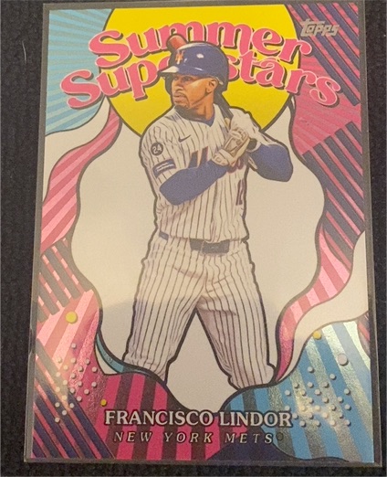 2025 Topps Series 2 #SS-27 Francisco Lindor — front