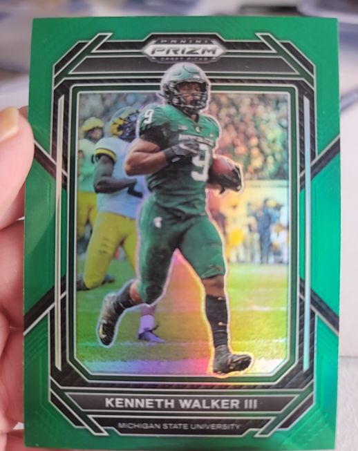 2023 Panini Prizm Draft Picks #63 Kenneth Walker III — front