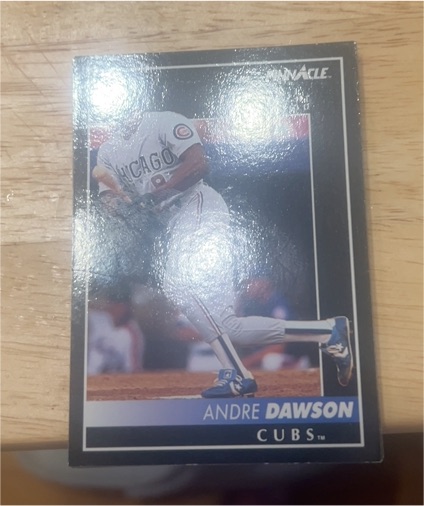 1992 Pinnacle #95 Andre Dawson — front