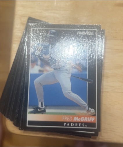 1992 Pinnacle #112 Fred McGriff — front