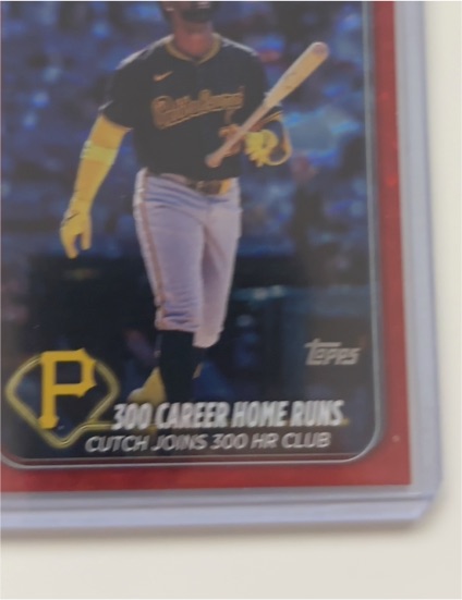 2024 Topps Update #US254 Andrew McCutchen 300 Career Home Runs — front