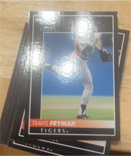 1992 Pinnacle #354 Travis Fryman — front
