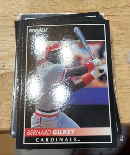 1992 Pinnacle #88 Bernard Gilkey — front