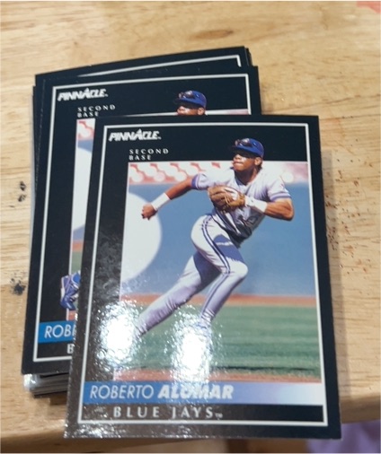 1992 Pinnacle #Second Base Roberto Alomar — front