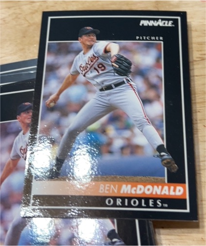 1992 Pinnacle #44 Ben McDonald — front