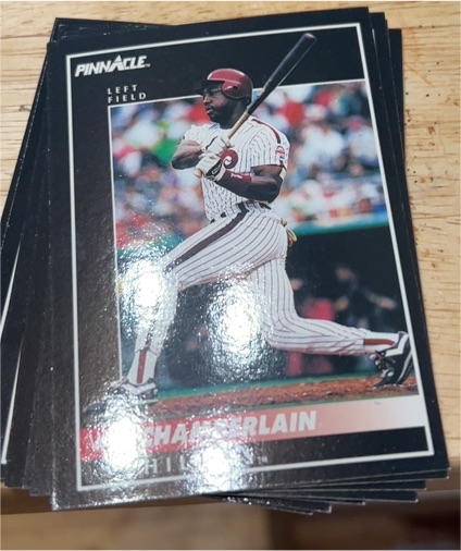 1992 Pinnacle #36 Wes Chamberlain — front