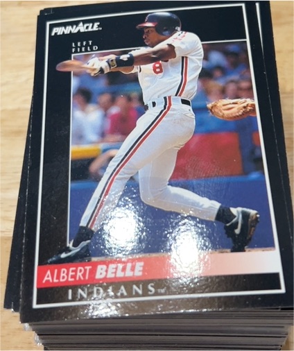 1992 Pinnacle #31 Albert Belle — front