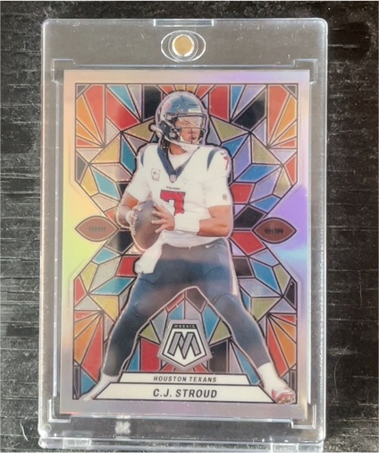 2024 Panini Mosaic Stained Glass #SG-8 C.J. Stroud — front