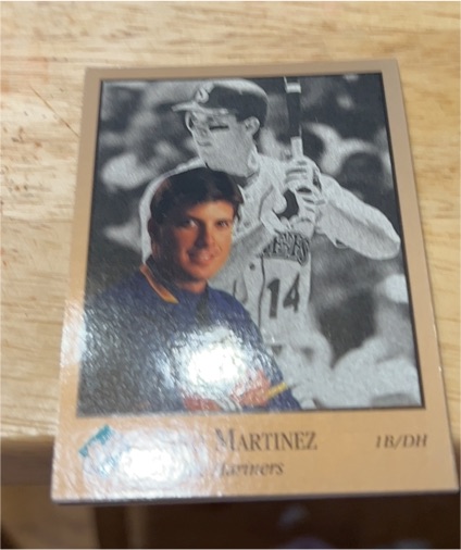 1992 Leaf Studio #235 Edgar Martinez — front
