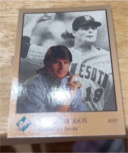 1992 Leaf Studio #202 Scott Erickson — front