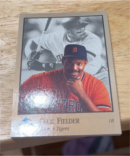 1992 Leaf Studio #173 Cecil Fielder — front