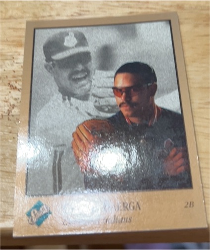 1992 Leaf Studio #218 Carlos Baerga — front