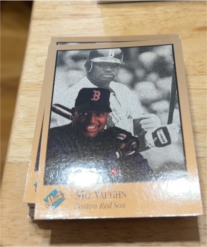 1992 Leaf Studio #139 Mo Vaughn — front