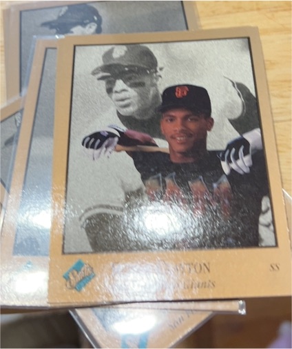 1992 Leaf Studio #115 Royce Clayton — front