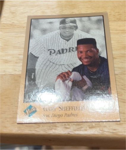 1992 Leaf Studio #108 Gary Sheffield — front