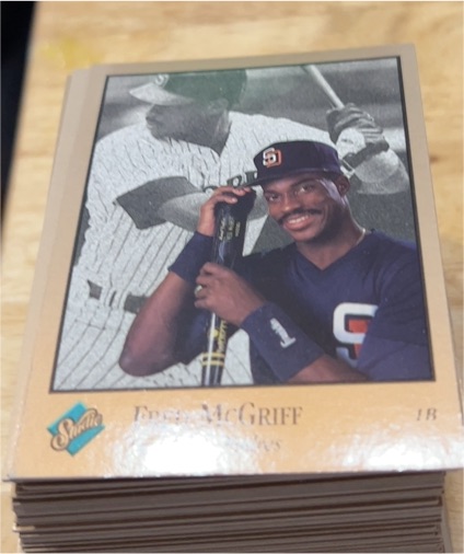 1992 Leaf Studio #106 Fred McGriff — front