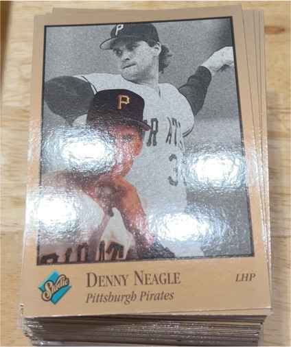 1992 Leaf Studio #87 Denny Neagle — front