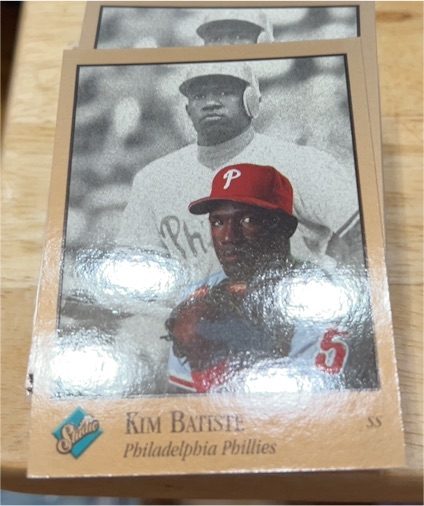 1992 Leaf Studio #71 Kim Batiste — front