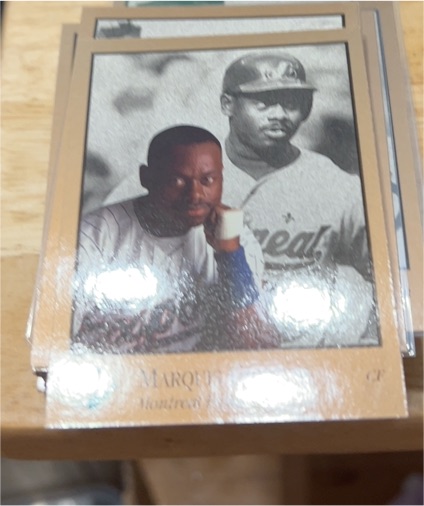1992 Leaf Studio #224 Marquis Grissom — front