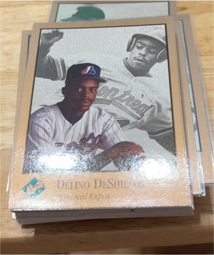 1992 Leaf Studio #54 Delino DeShields — front