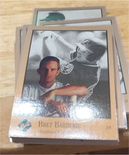 1992 Leaf Studio #51 Bret Barberie — front