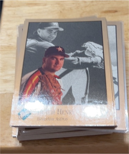 1992 Leaf Studio #37 Butch Henry — front